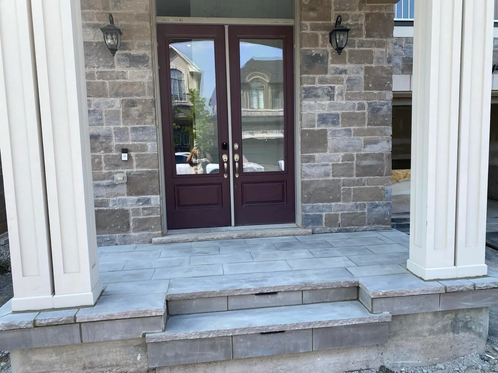 Flagstone installation Mississauga